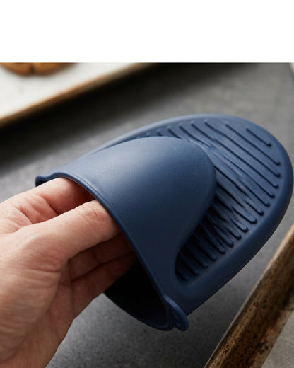 Kibn Mini Silicone Oven Mitts Navy 2 Pack